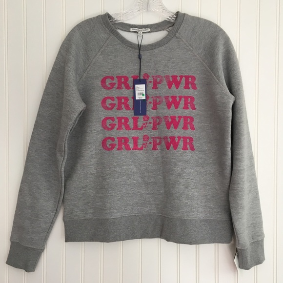 Rebecca Minkoff Tops - Rebecca Minkoff grey sweatshirt SIZE SMALL